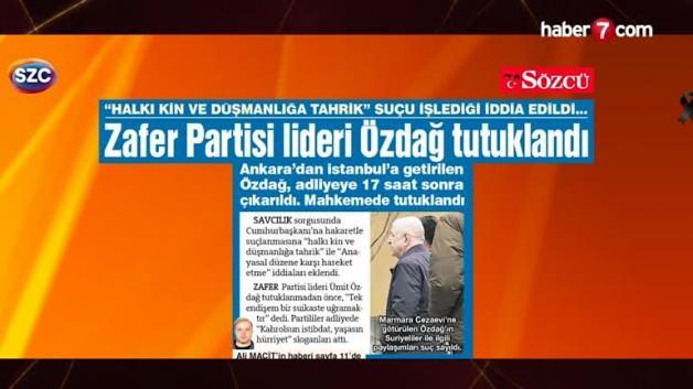 Ümit Özdağ için cezaevinde güvenlik önlemleri arttırıldı Ümit Özdağ için cezaevinde güvenlik önlemleri arttırıldı