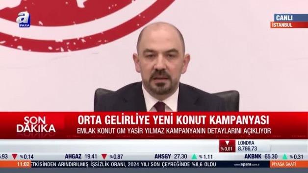 Emlak Konut GM Yasir Yılmaz: 60 aya kadar vade imkanı sunuyoruz Emlak Konut GM Yasir Yılmaz: 60 aya kadar vade imkanı sunuyoruz