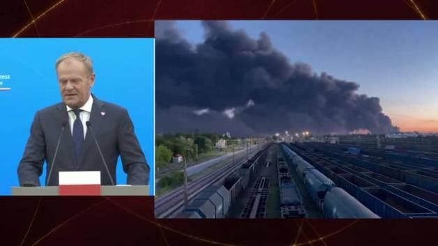 Polonya Başbakanı Tusk: Rus istihbarat birimleri tarafından kundaklandığını biliyoruz Polonya Başbakanı Tusk: Rus istihbarat birimleri tarafından kundaklandığını biliyoruz