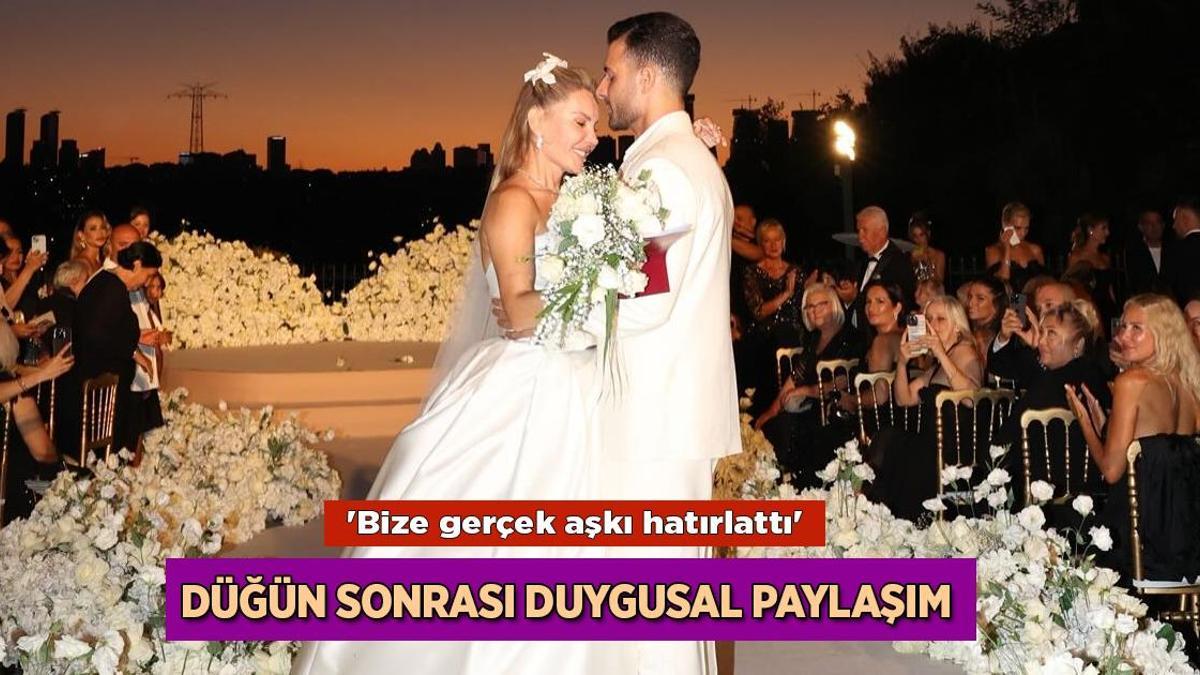 Haberler: Esra Erol’un kardeşi Eda Erol evlendi! Düğün sonrası ilk paylaşım