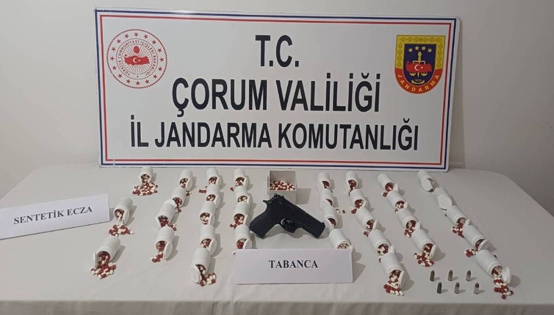 Çorum’da uyuşturucu ticaretine operasyon: 3 kişi tutuklandı