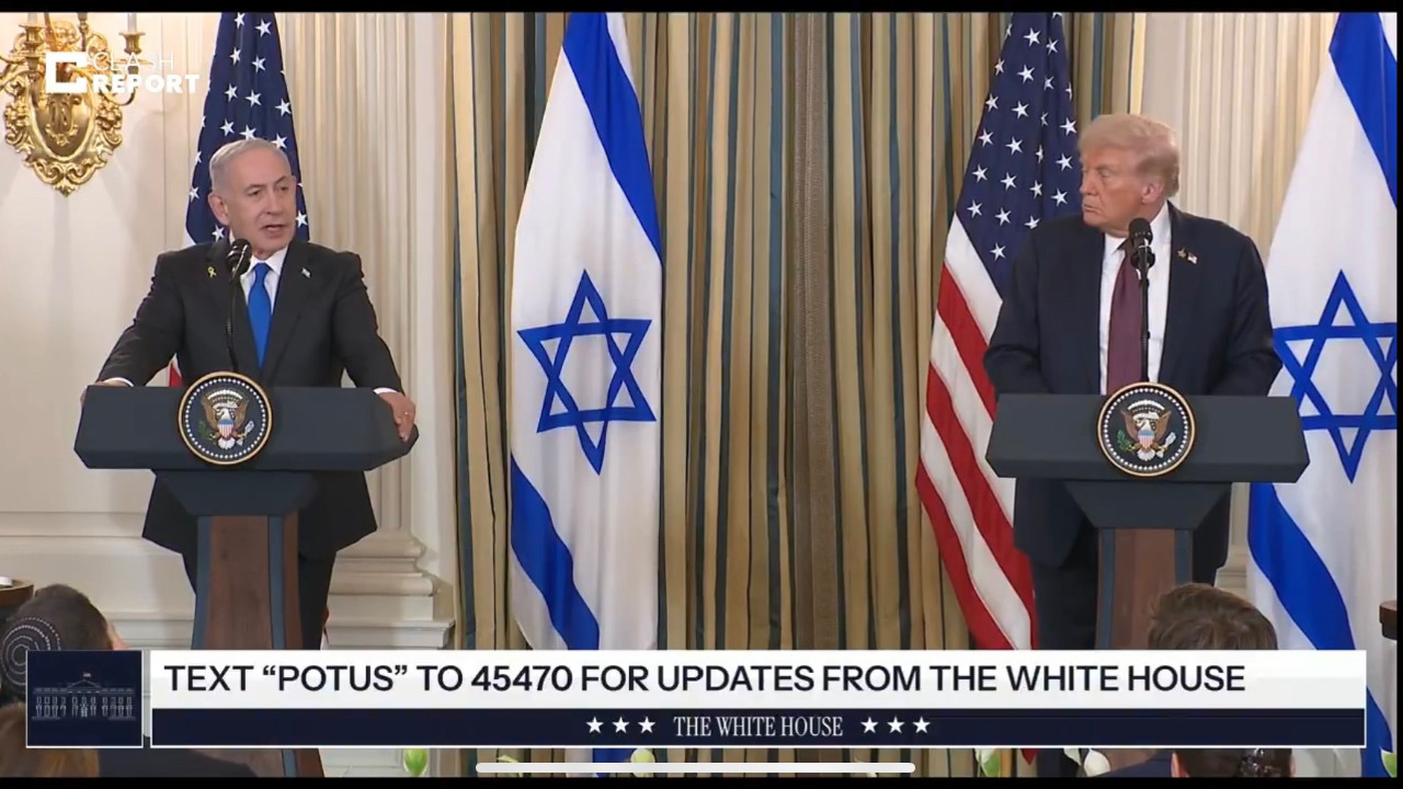 Trump ve Netanyahu Gazze’de Barış planını ilan etti: Trump Erdoğan’a da teşekkür etti