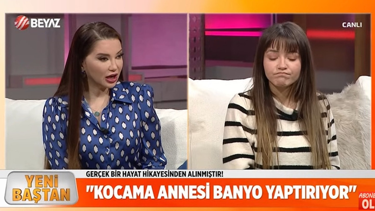 Esra Ezmeci canlı yayında şaştı kaldı: Kocamı kayınvalidem yıkıyor