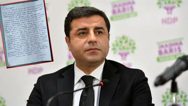 Selahattin Demirtaş’tan Bülent Arınç’a Tepki Mektubu
