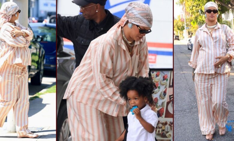 Rihanna’nın Cadde Tarzı: Hamilelik Döneminde Seçimleri