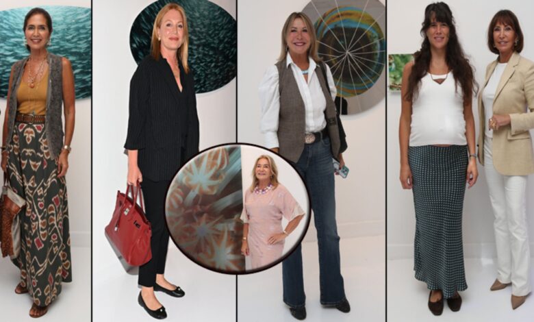 Ayşegül Dinçkök’ün ‘Yüzeyin Ötesinde’ Sergisi Açıldı