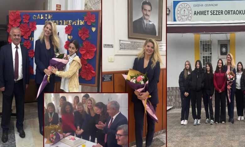 Öğretmenler Günü’nde Hande Sezer’den anlamlı kutlama Öğretmenler Günü’nde Hande Sezer’den anlamlı kutlama