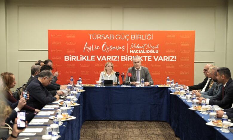 TÜRSAB Seçimleri Öncesi Aylin Özsavaş ve Hacıalioğlu