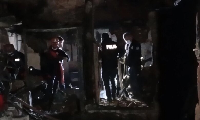 Bursa’da Yangında Kaybolan Yaşlı Adamın Cansız Bedeni