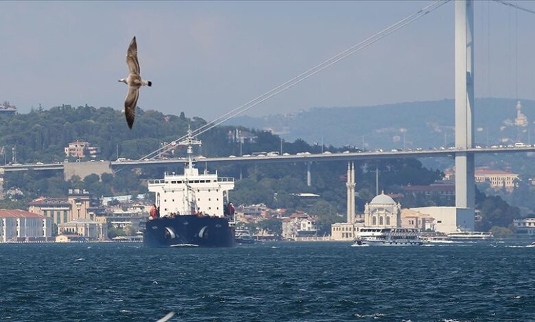 Boğazlardan Geçen Gemi Sayısı 62 Bini Aştı